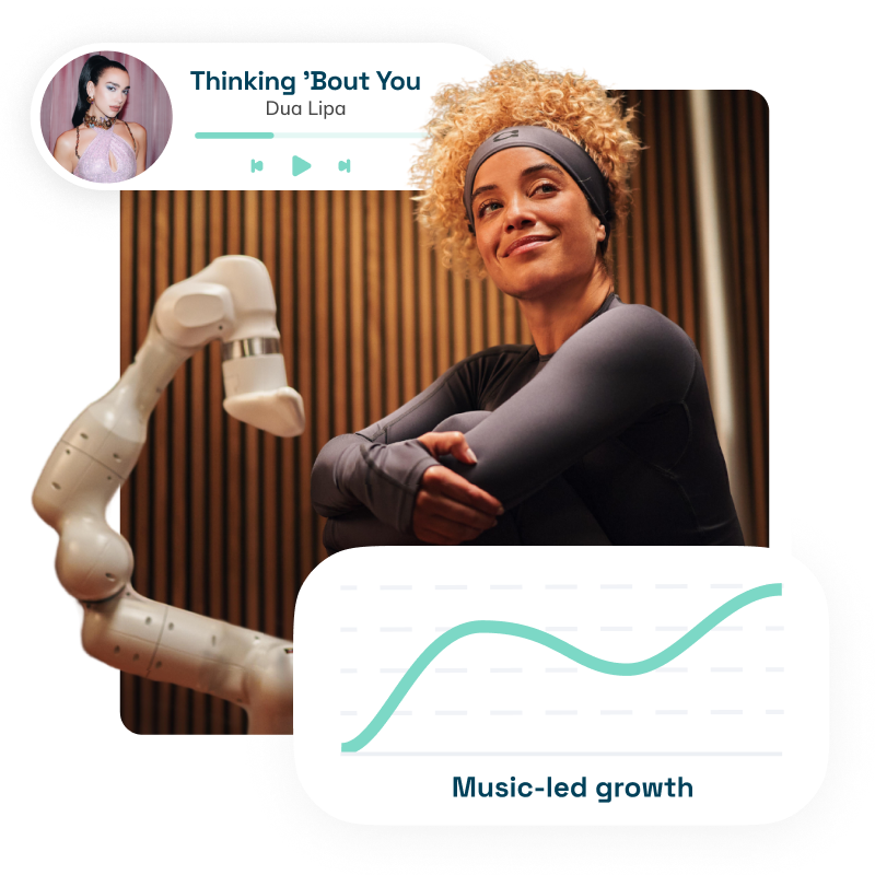 Aescape using Feed.fm to power music and fuel growth for AI-powered massage, a winning music strategy